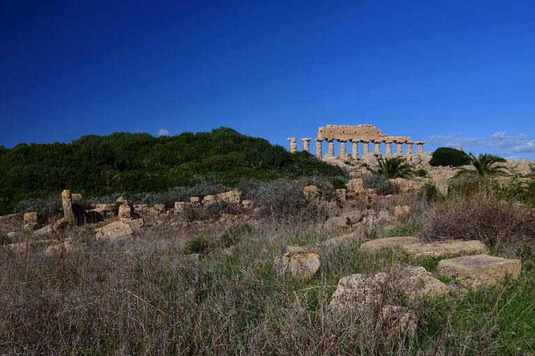 Beautiful ruins in Greece